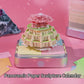 Castle in the Sky Model Hand Torn 3D Memo Pad Panoramic 3D Calendar
