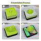 Tennis Ball 3D Model Hand Torn Memo Pad with Calendar 2026（Small Panoramic）