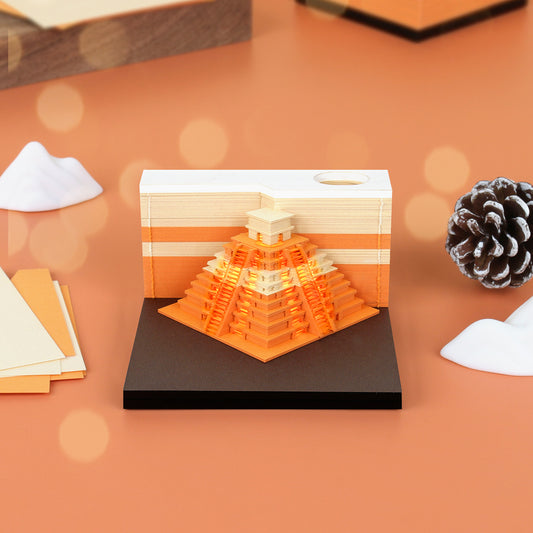 Pyramid Model 3D Memo Pad