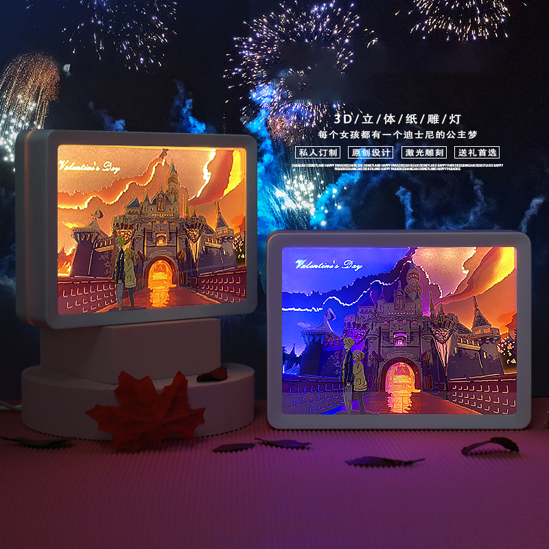 Disney Castle Light Box