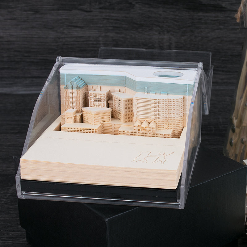 City Lights 3D Memo Pad