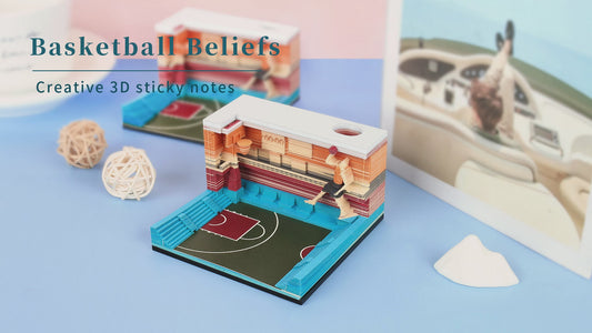 BasketBall 3D Memo Pad